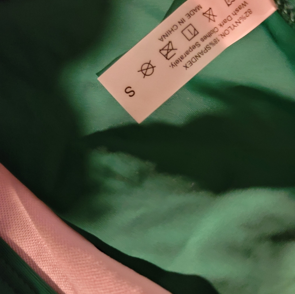 NWT CLASSIC RETRO BIKINI CUT OUT KNOT FRONT HIGH WAIST LEG RUCHED SLIMMING SWIM - Picture 7 of 9